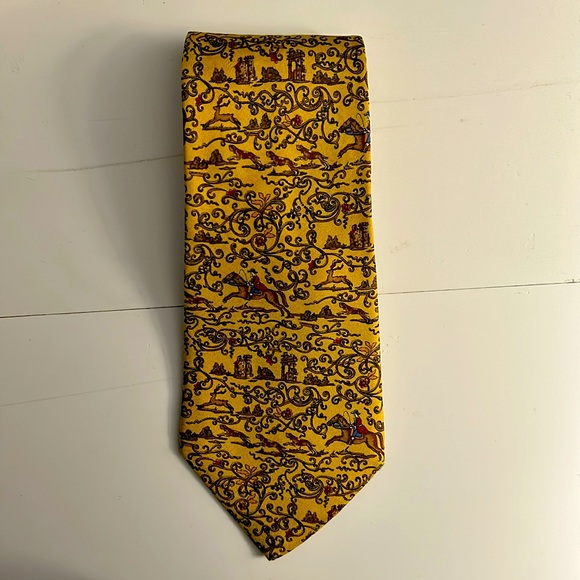 Ferragamo tie , great with suits, can be used for multiple occasions. - Picture 2 of 3